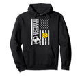 Grandpa Ballers Baseball Soccer Softball Hoodie - Graphic Print Unisex - T-Shirt, Sweatshirt, Hoodie