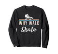 Roller Skating Skate 1970S Sweatshirt - Aesthetic Graphic Men Women - T-Shirt, Sweatshirt, Hoodie