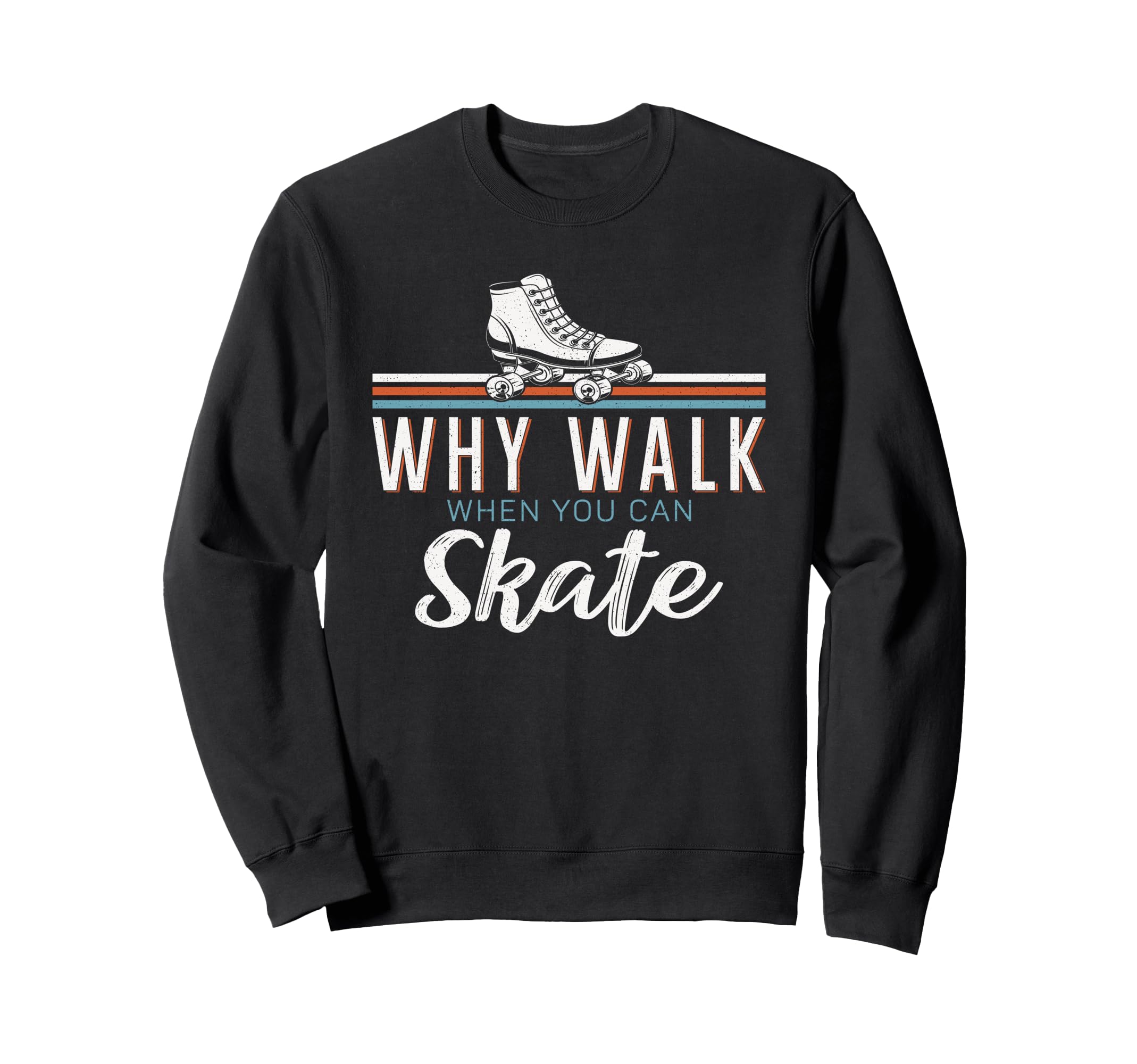 Roller Skating Skate 1970S Sweatshirt - Aesthetic Graphic Men Women - T-Shirt, Sweatshirt, Hoodie