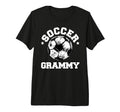 Soccer Grammy Soccer Ball Distressed T-Shirt - Minimalist Print for Adults - T-Shirt, Sweatshirt, Hoodie