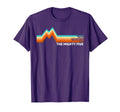 Utahs Mighty Five National Parks T-Shirt - Novelty Apparel for Adults - T-Shirt, Sweatshirt, Hoodie