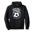 Coach Soccer Player Brick Wall Hoodie - Novelty Apparel for Adults - T-Shirt, Sweatshirt, Hoodie