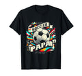 Soccer Papa Family Matching Dad T-Shirt - Trendy Graphic for Adults - T-Shirt, Sweatshirt, Hoodie