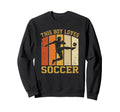 This Loves Soccer Player Kick Sweatshirt - Trendy Graphic for Adults - T-Shirt, Sweatshirt, Hoodie
