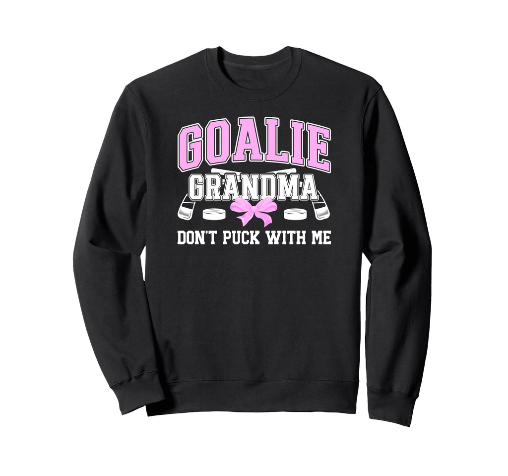 Hockey Goalie Grandma Funny Ice Sweatshirt - Custom Art Print Unisex - T-Shirt, Sweatshirt, Hoodie