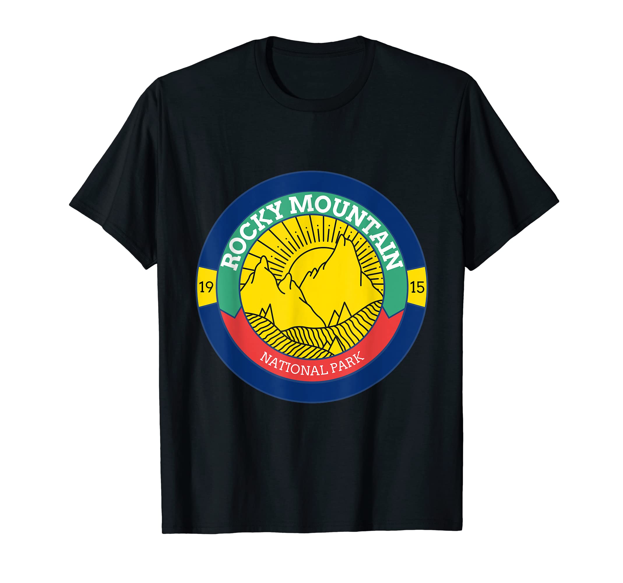 Rocky Mountain National Park Colorado T-Shirt - Unique Graphic for Adults - T-Shirt, Sweatshirt, Hoodie