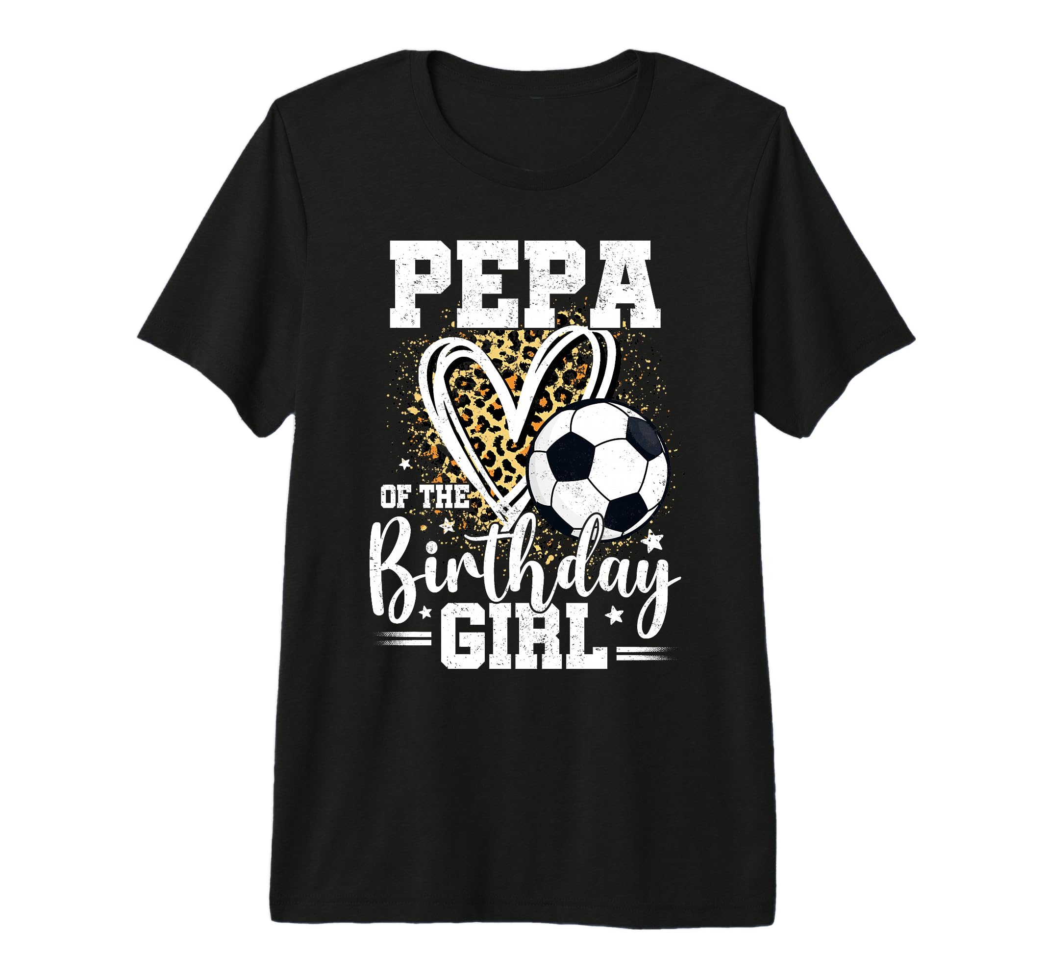 Pepa Birthday Soccer Ball Leopard T-Shirt - Fun Novelty Design for Adults - T-Shirt, Sweatshirt, Hoodie