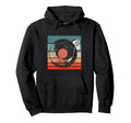 Vinyl Record Record Player Record Hoodie - Minimalist Print Men Women - T-Shirt, Sweatshirt, Hoodie
