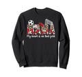 My Heart Is That Field Soccer Mom Sweatshirt - Aesthetic Graphic Men Women - T-Shirt, Sweatshirt, Hoodie