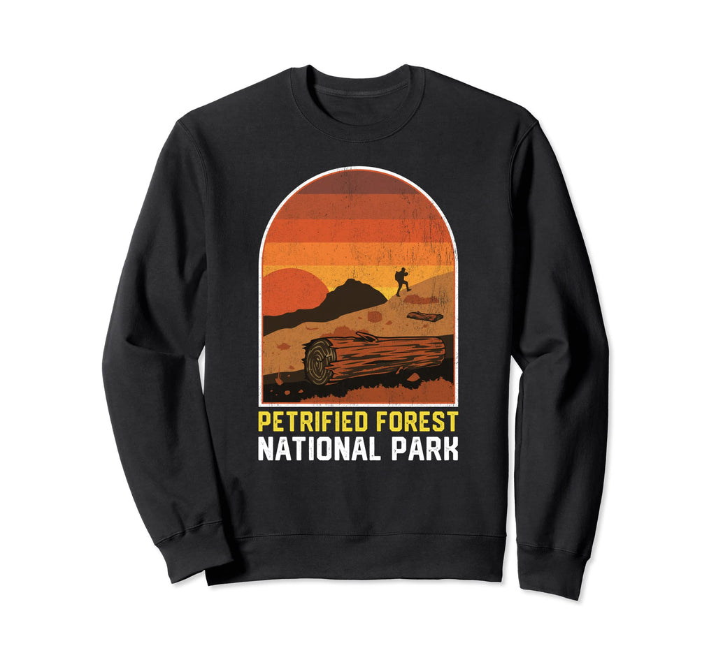 Petrified Forest National Park Sunset Sweatshirt - Graphic Print Unisex - T-Shirt, Sweatshirt, Hoodie