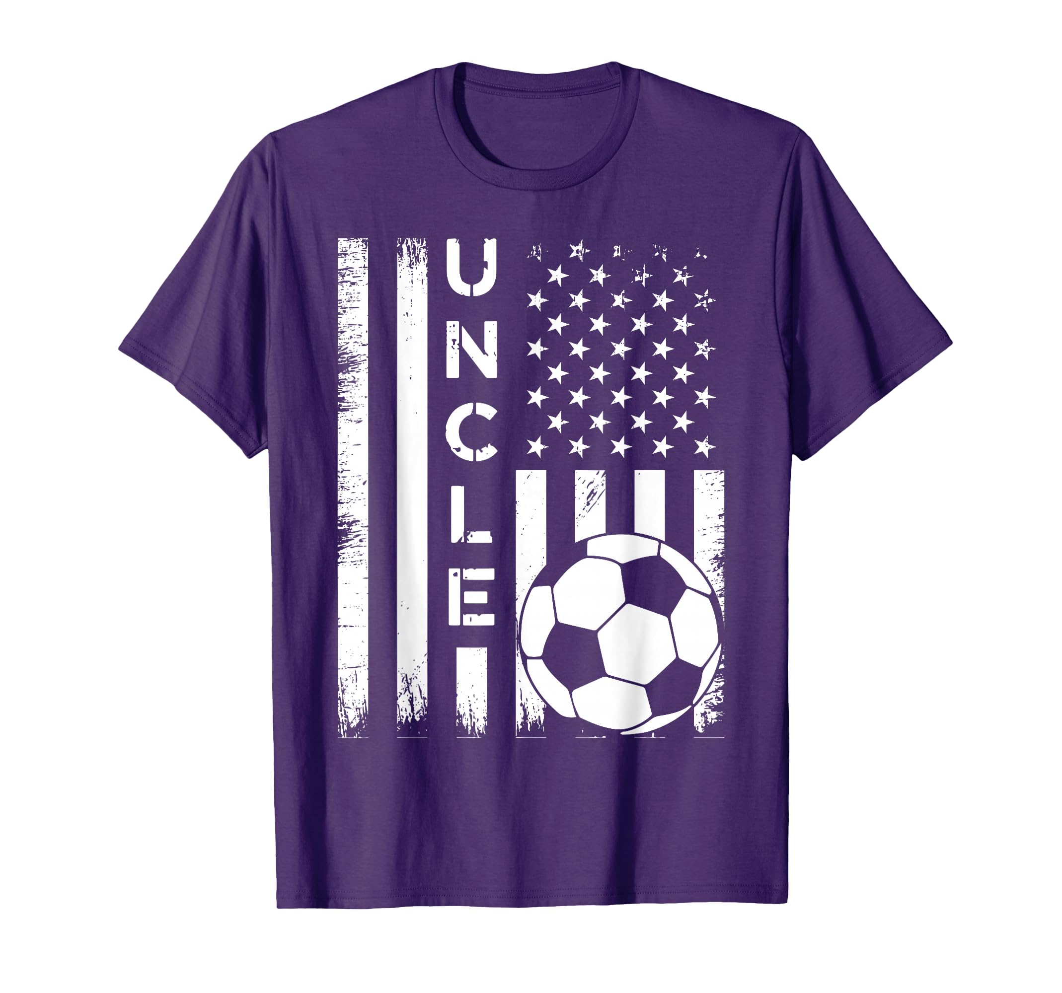 Soccer Uncle American Flag T-Shirt - Unique Graphic Unisex - T-Shirt, Sweatshirt, Hoodie