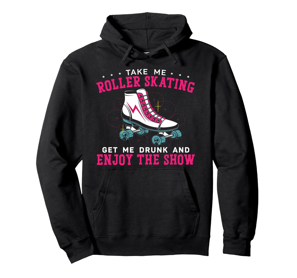 Roller Skating Skate 1970S Hoodie - Custom Art Print for Adults - T-Shirt, Sweatshirt, Hoodie