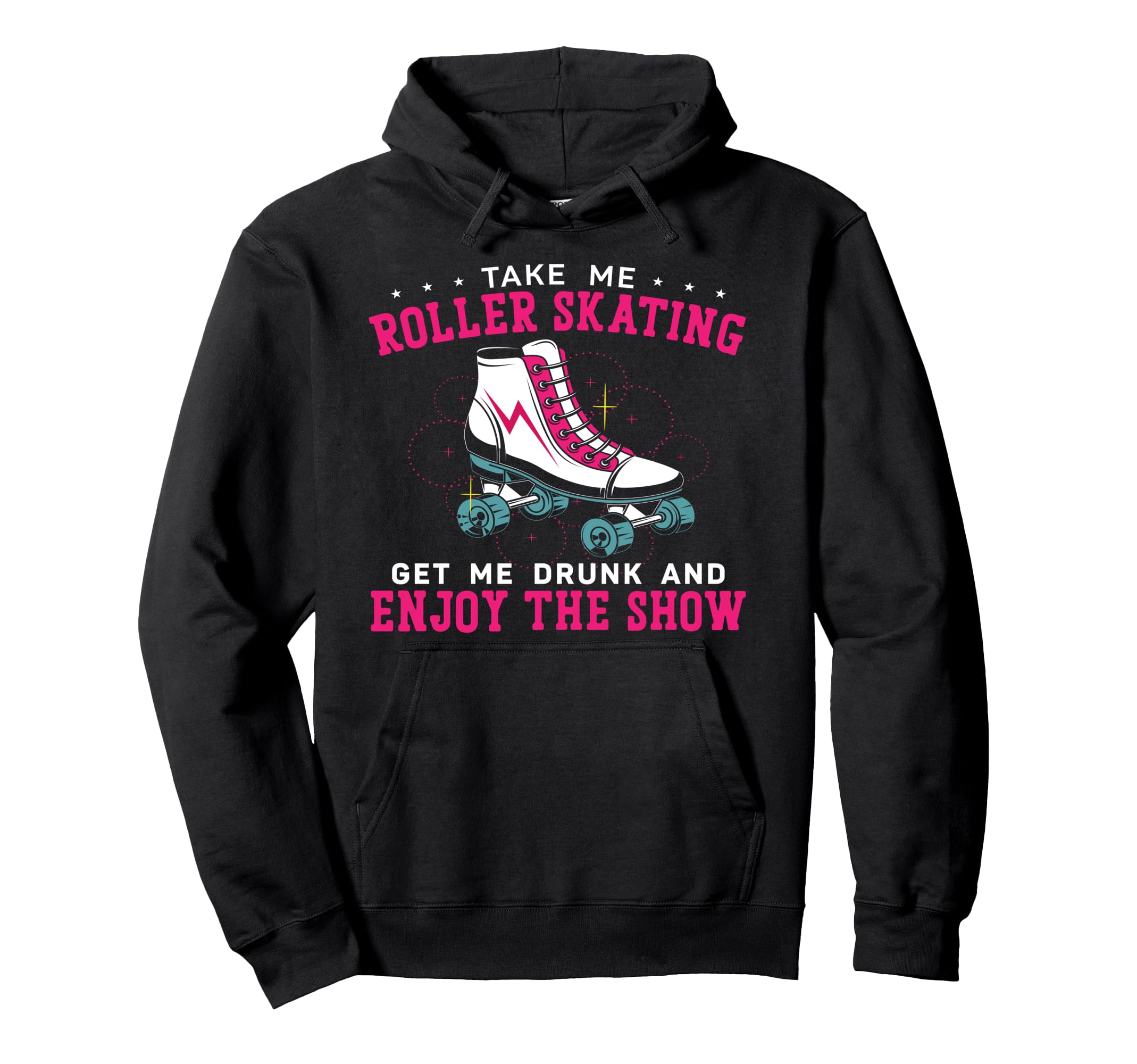 Roller Skating Skate 1970S Hoodie - Custom Art Print for Adults - T-Shirt, Sweatshirt, Hoodie