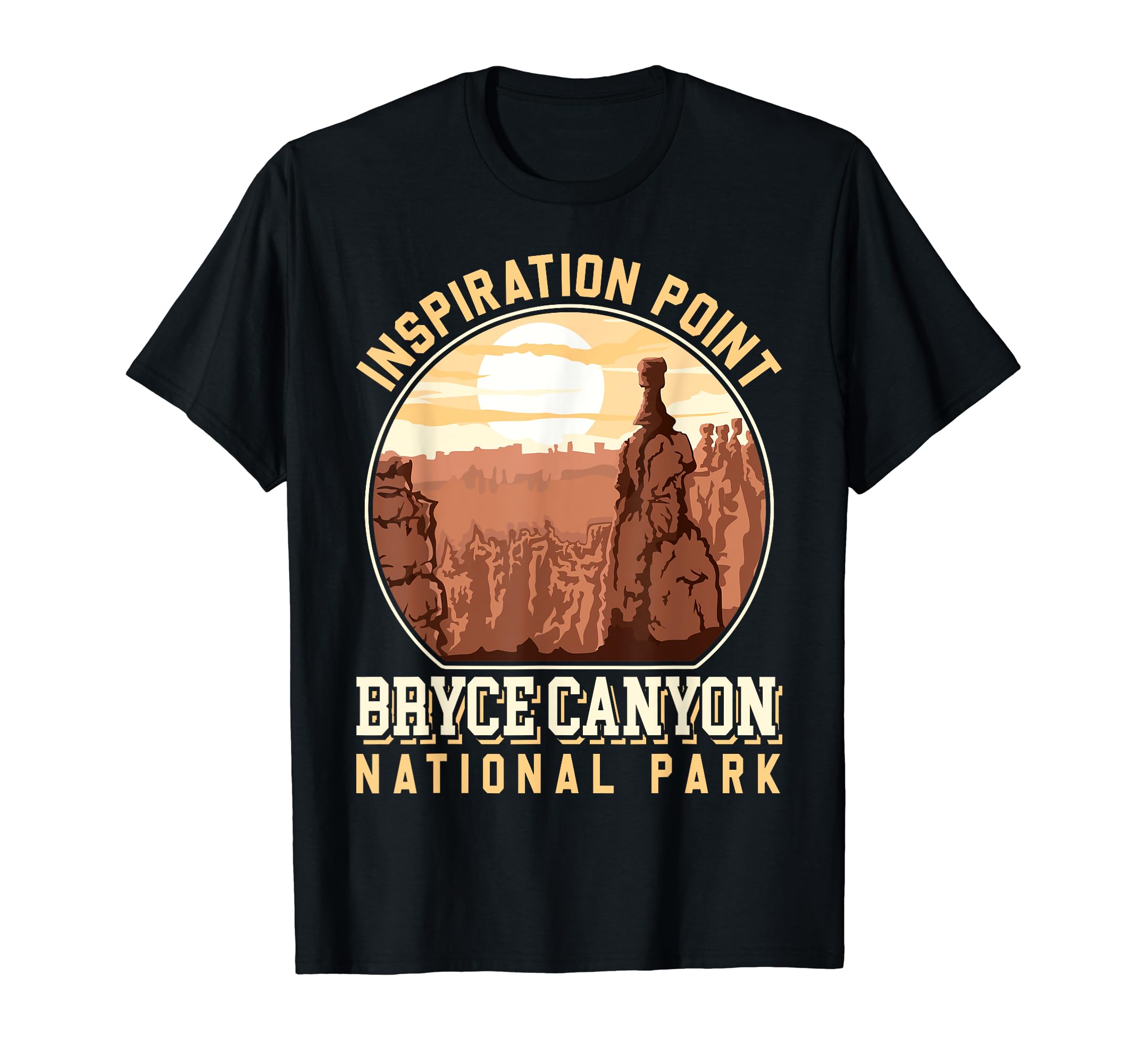 Bryce Canyon National Park T-Shirt - Minimalist Print for Adults - T-Shirt, Sweatshirt, Hoodie