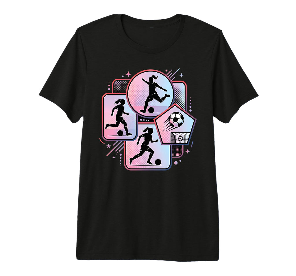 Soccer Player Football Player Sports T-Shirt - Unique Graphic Unisex - T-Shirt, Sweatshirt, Hoodie