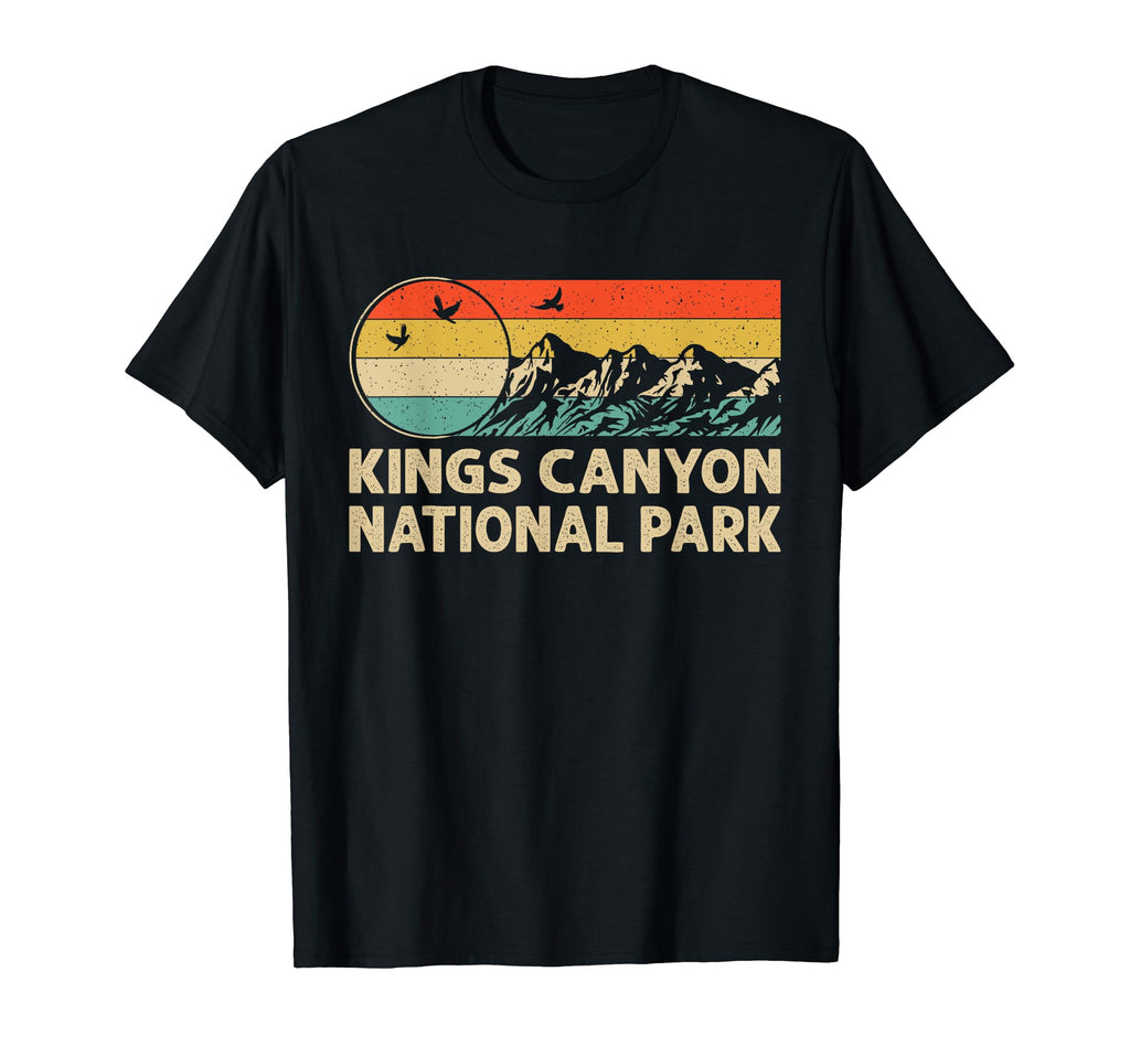 Hiking Camping Lover Kings Canyon T-Shirt - Casual Everyday Wear Unisex - T-Shirt, Sweatshirt, Hoodie