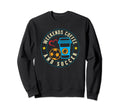 Fan Coach Athlete Weekends Coffee Sweatshirt - Novelty Apparel Men Women - T-Shirt, Sweatshirt, Hoodie