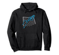 Soccer Goalkeeper Skeleton Hoodie - Fun Novelty Design for Adults - T-Shirt, Sweatshirt, Hoodie