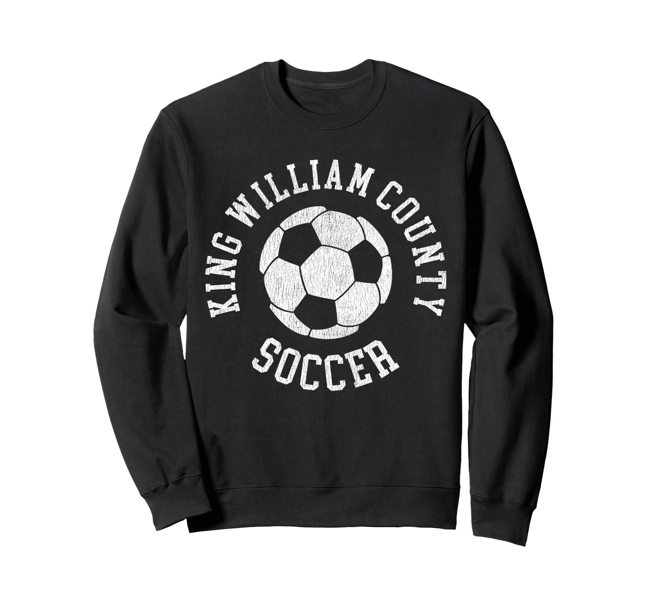 King William County Soccer Sweatshirt - Minimalist Print Men Women - T-Shirt, Sweatshirt, Hoodie