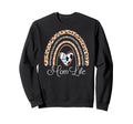 Mom Life Boho Rainbow Funny Soccer Sweatshirt - Graphic Print Men Women - T-Shirt, Sweatshirt, Hoodie