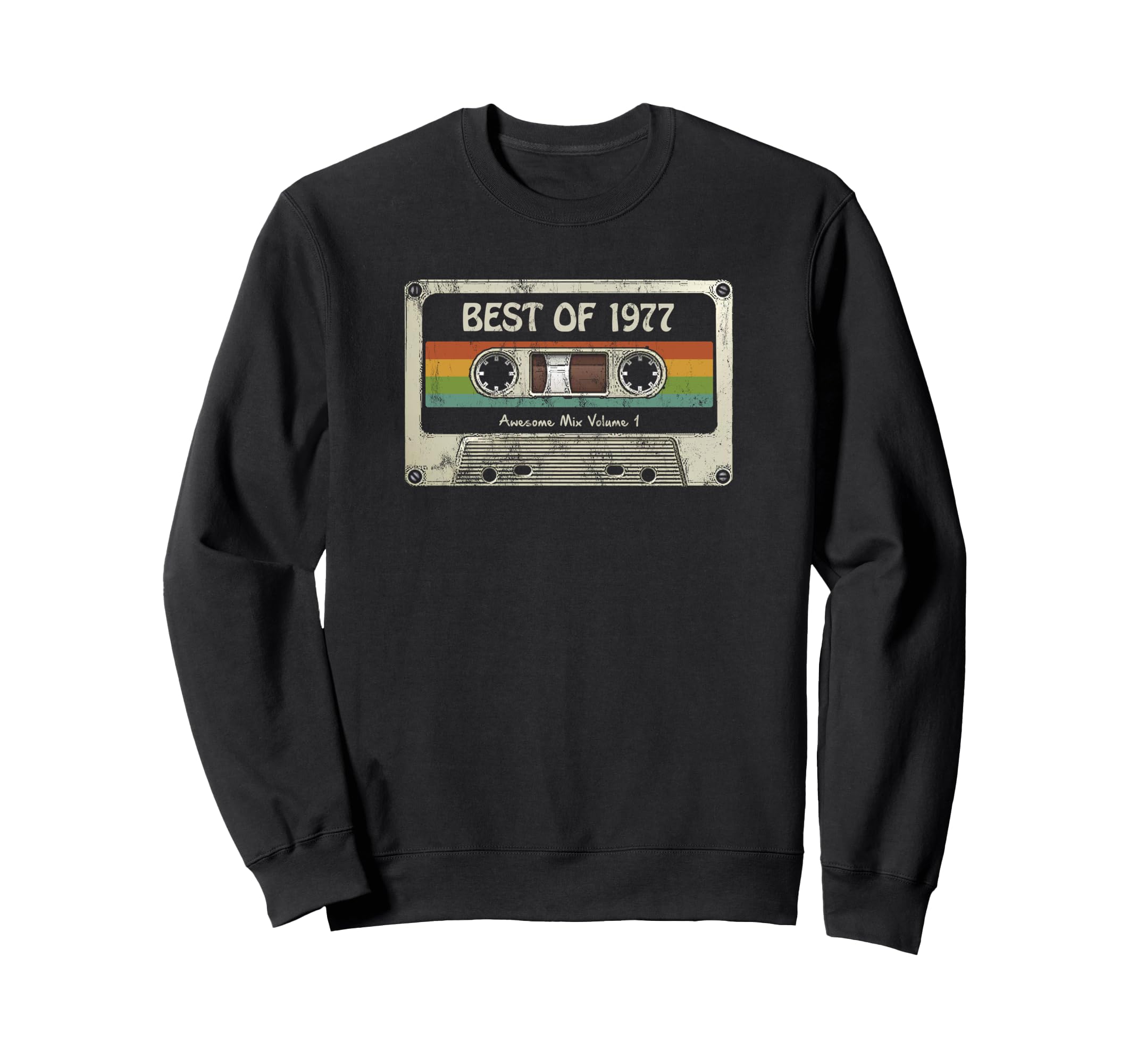 Awesome Mix Tape Made 1977 48Th Sweatshirt - Casual Everyday Wear Unisex - T-Shirt, Sweatshirt, Hoodie