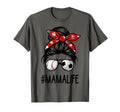 Classy Mama Life Soccer Messy Bun T-Shirt - Graphic Print Men Women - T-Shirt, Sweatshirt, Hoodie