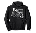 Skeleton Goalkeeper Soccer Goalie Hoodie - Aesthetic Graphic for Adults - T-Shirt, Sweatshirt, Hoodie