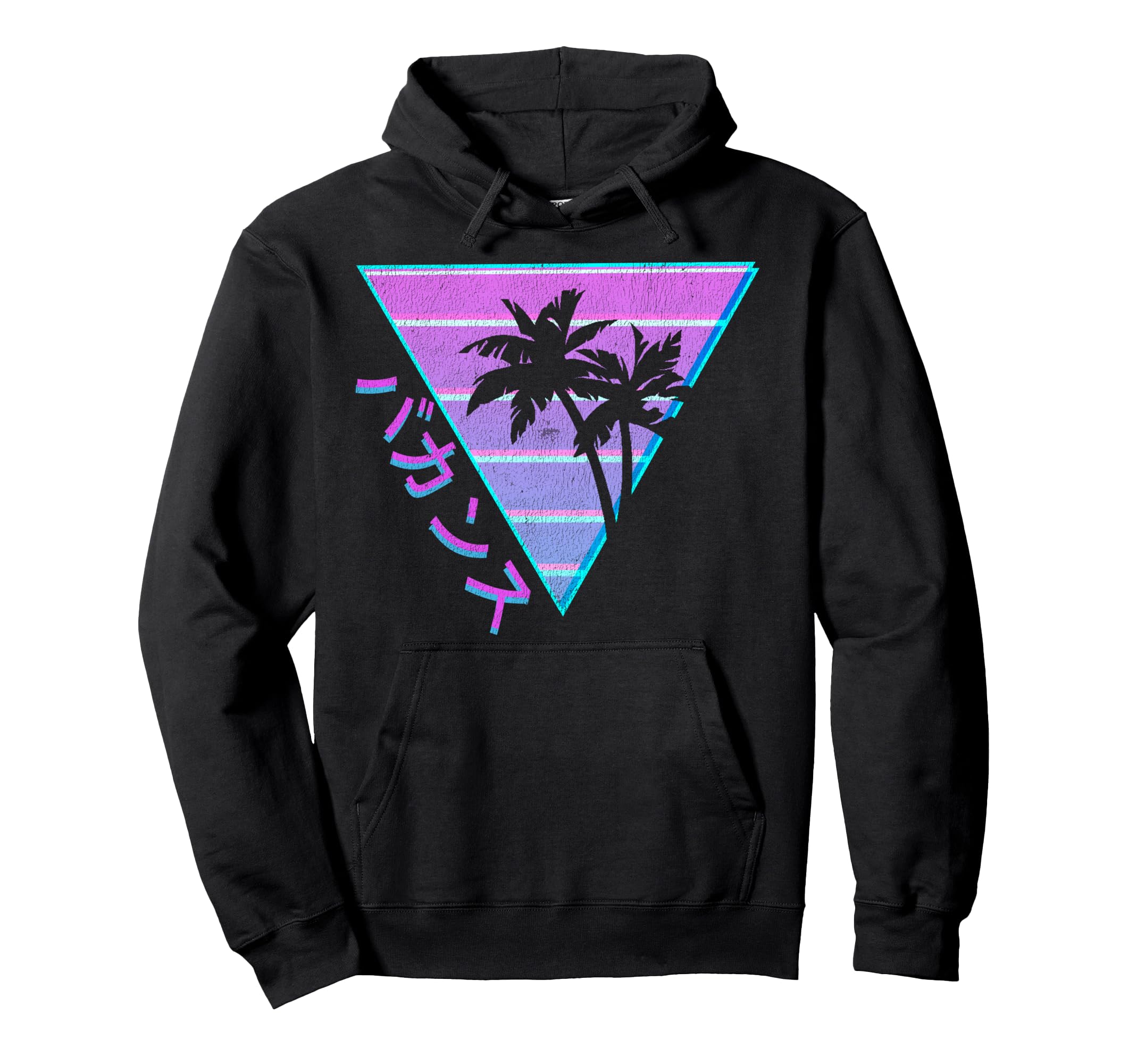 90S Palm Japanese Otaku Grunge Aesthetic Hoodie - Novelty Apparel Unisex - T-Shirt, Sweatshirt, Hoodie