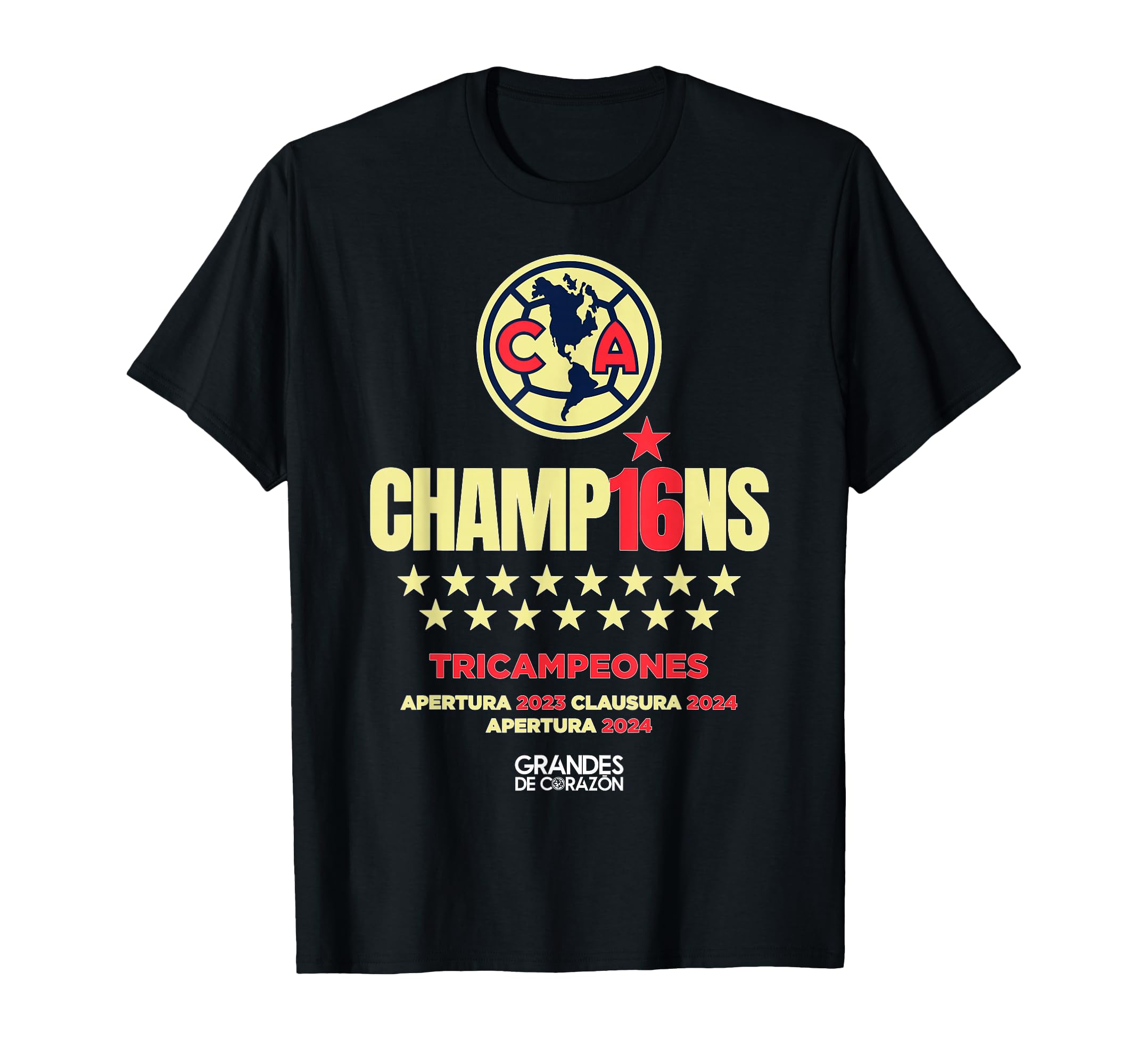 Club America Champions 2024 Opening T-Shirt - Fun Novelty Design Men Women - T-Shirt, Sweatshirt, Hoodie