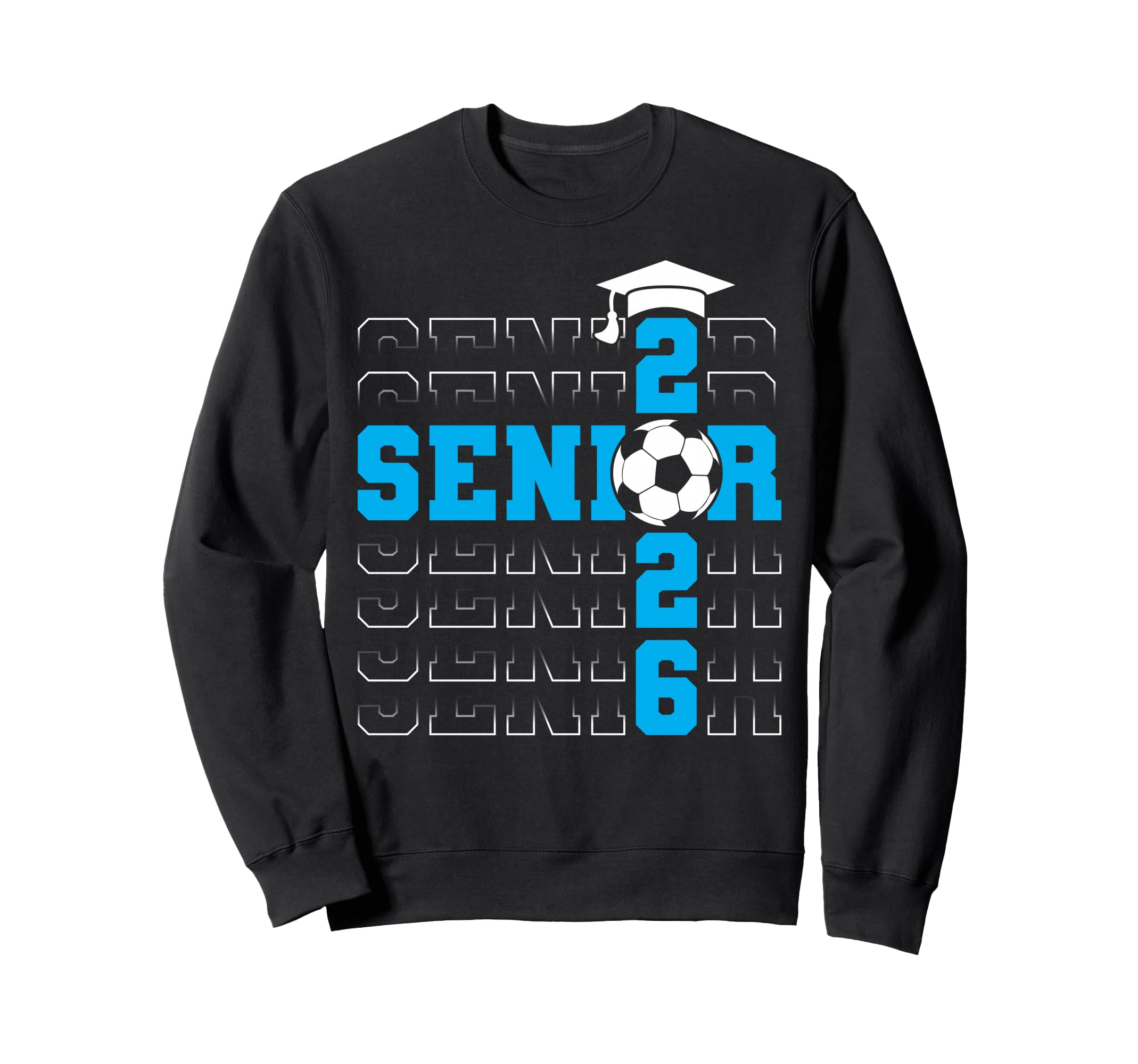 Senior 2026 Graduate Class 2026 Sweatshirt - Custom Art Print Unisex - T-Shirt, Sweatshirt, Hoodie