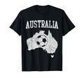 Australia Soccer Australian Football Team T-Shirt - Unique Graphic Unisex - T-Shirt, Sweatshirt, Hoodie