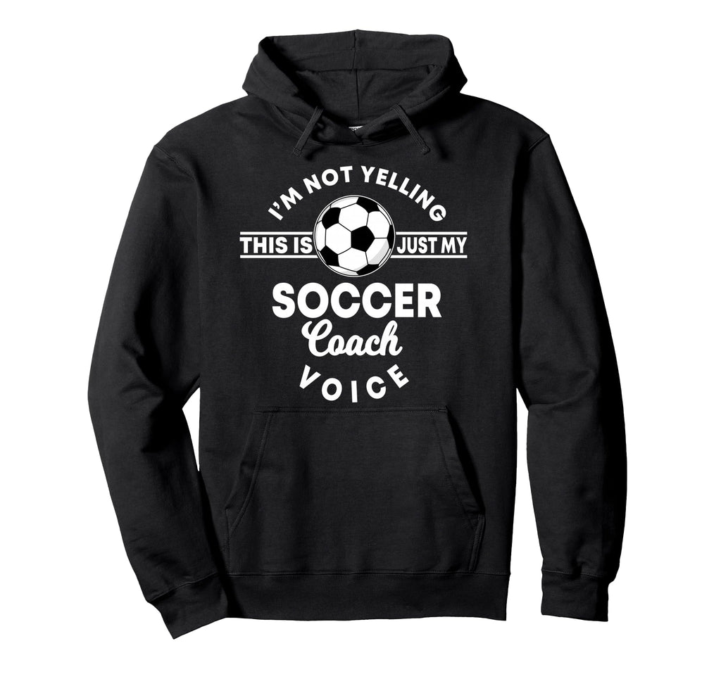 Trainer Coaching Soccer Coach Mom Dad Hoodie - Graphic Print for Adults - T-Shirt, Sweatshirt, Hoodie