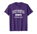 Rocky Mountain National Park Sports T-Shirt - Fun Novelty Design for Adults - T-Shirt, Sweatshirt, Hoodie
