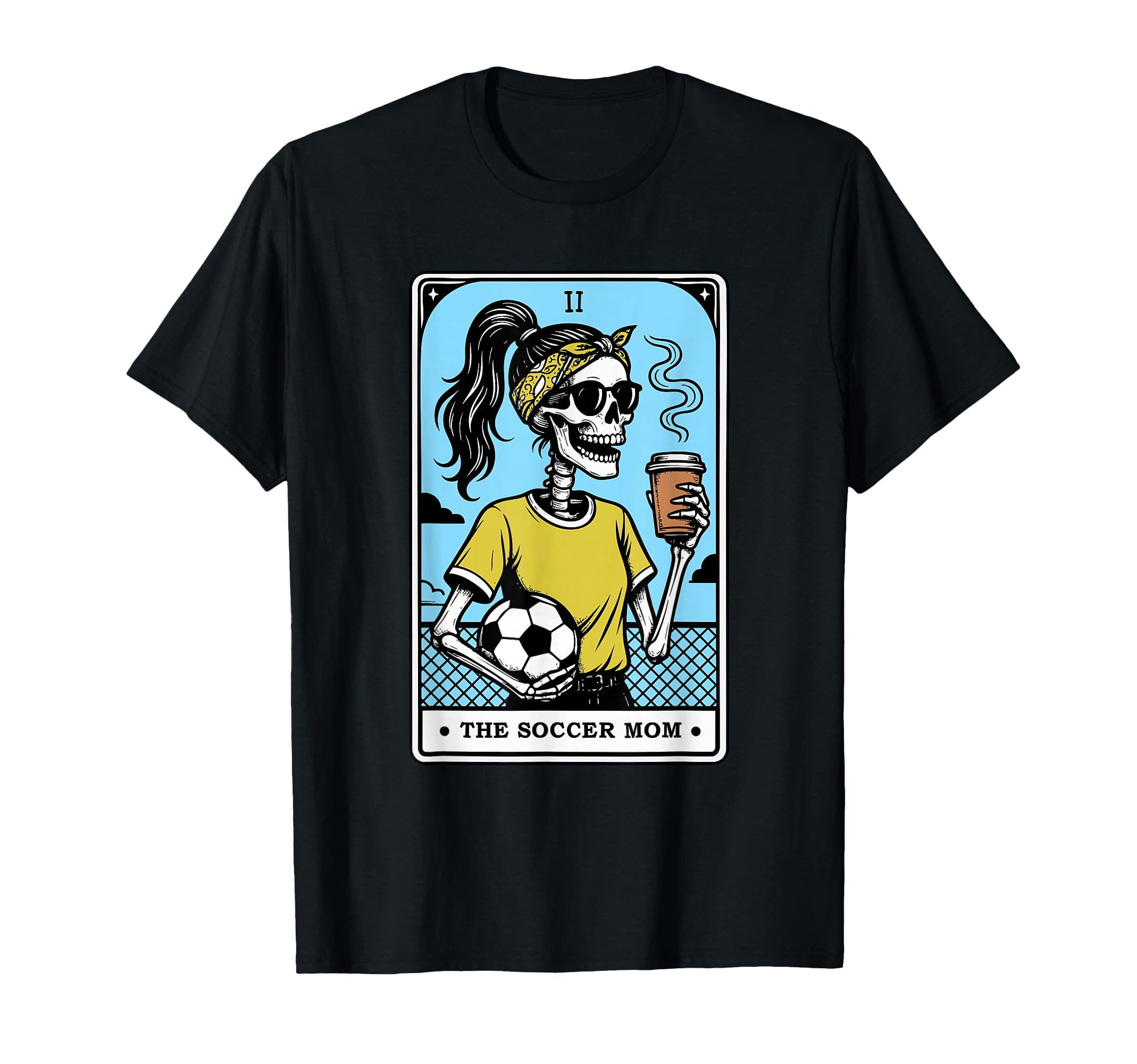 Soccer Mom Tarot T-Shirt - Graphic Print for Adults - T-Shirt, Sweatshirt, Hoodie