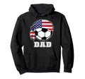 Soccer Dad Pops Father Soccer Player Hoodie - Unique Graphic Men Women - T-Shirt, Sweatshirt, Hoodie