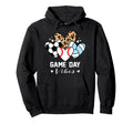 Game Day Vibes Funny Baseball Volleyball Hoodie - Trendy Graphic Unisex - T-Shirt, Sweatshirt, Hoodie