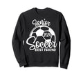 Senior Soccer Best Friend 2024 Sweatshirt - Streetwear Style for Adults - T-Shirt, Sweatshirt, Hoodie