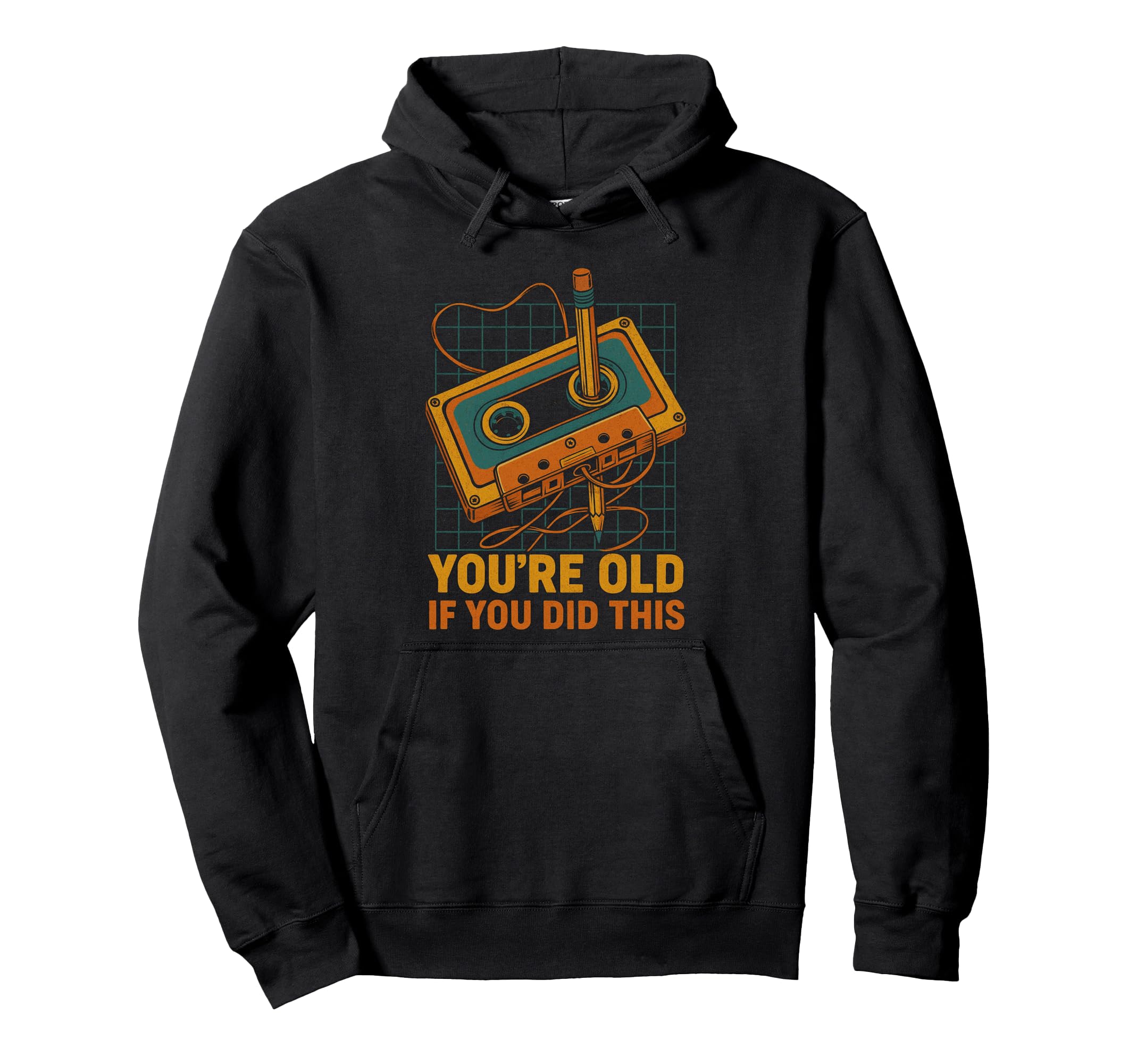 Funny Youre Old If You Did This Funny Hoodie - Minimalist Print Men Women - T-Shirt, Sweatshirt, Hoodie