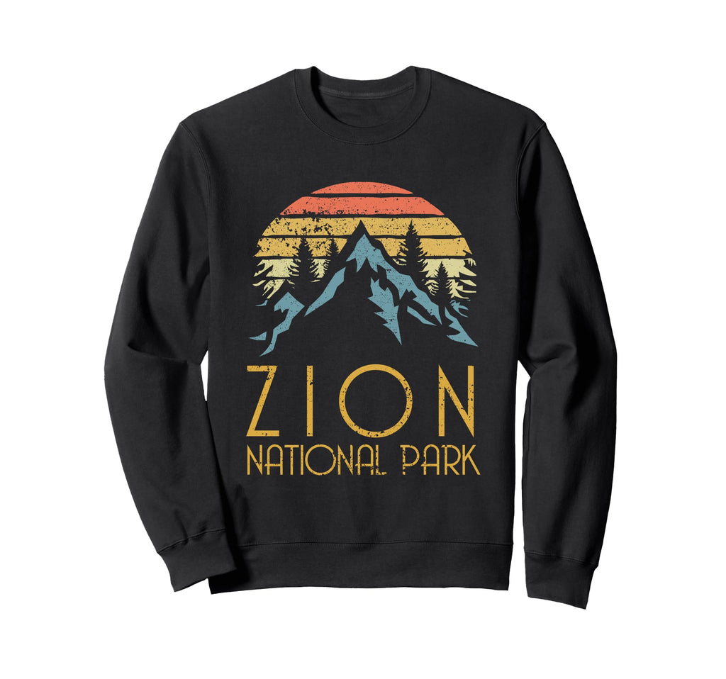 Zion National Park Utah Sweat T-Shirt - Unique Graphic for Adults - T-Shirt, Sweatshirt, Hoodie