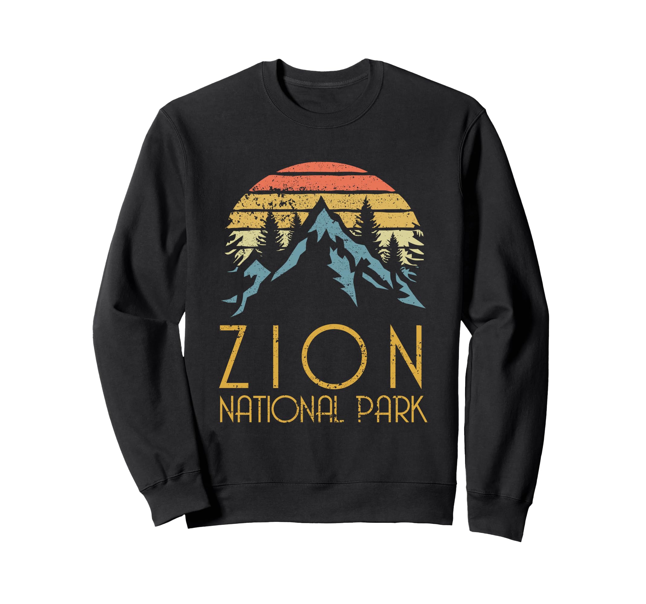 Zion National Park Utah Sweat T-Shirt - Unique Graphic for Adults - T-Shirt, Sweatshirt, Hoodie