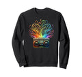 Boombox Old School 80S Music Hip Sweatshirt - Novelty Apparel for Adults - T-Shirt, Sweatshirt, Hoodie