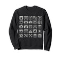 Funny Camera Sweatshirt - Aesthetic Graphic Unisex - T-Shirt, Sweatshirt, Hoodie