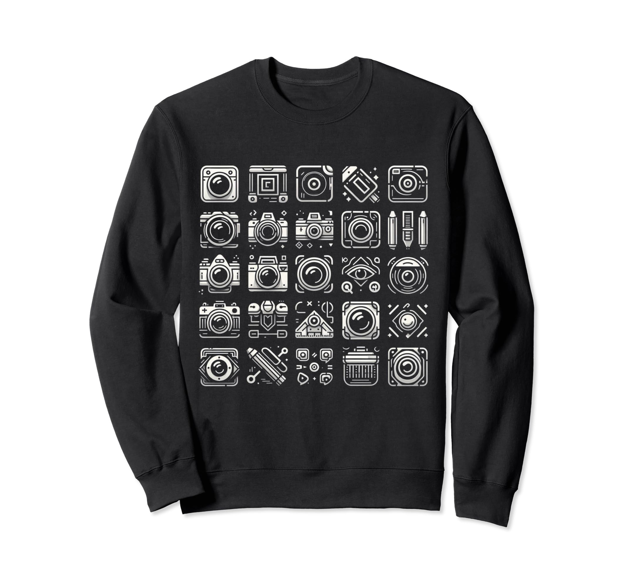 Funny Camera Sweatshirt - Aesthetic Graphic Unisex - T-Shirt, Sweatshirt, Hoodie