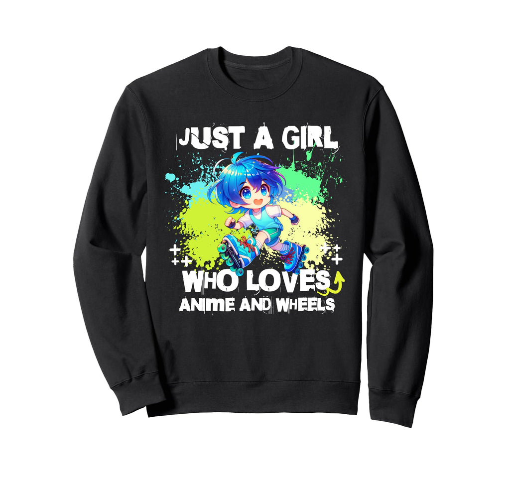 Roller Skating 70S 80S Skates Sweatshirt - Minimalist Print for Adults - T-Shirt, Sweatshirt, Hoodie