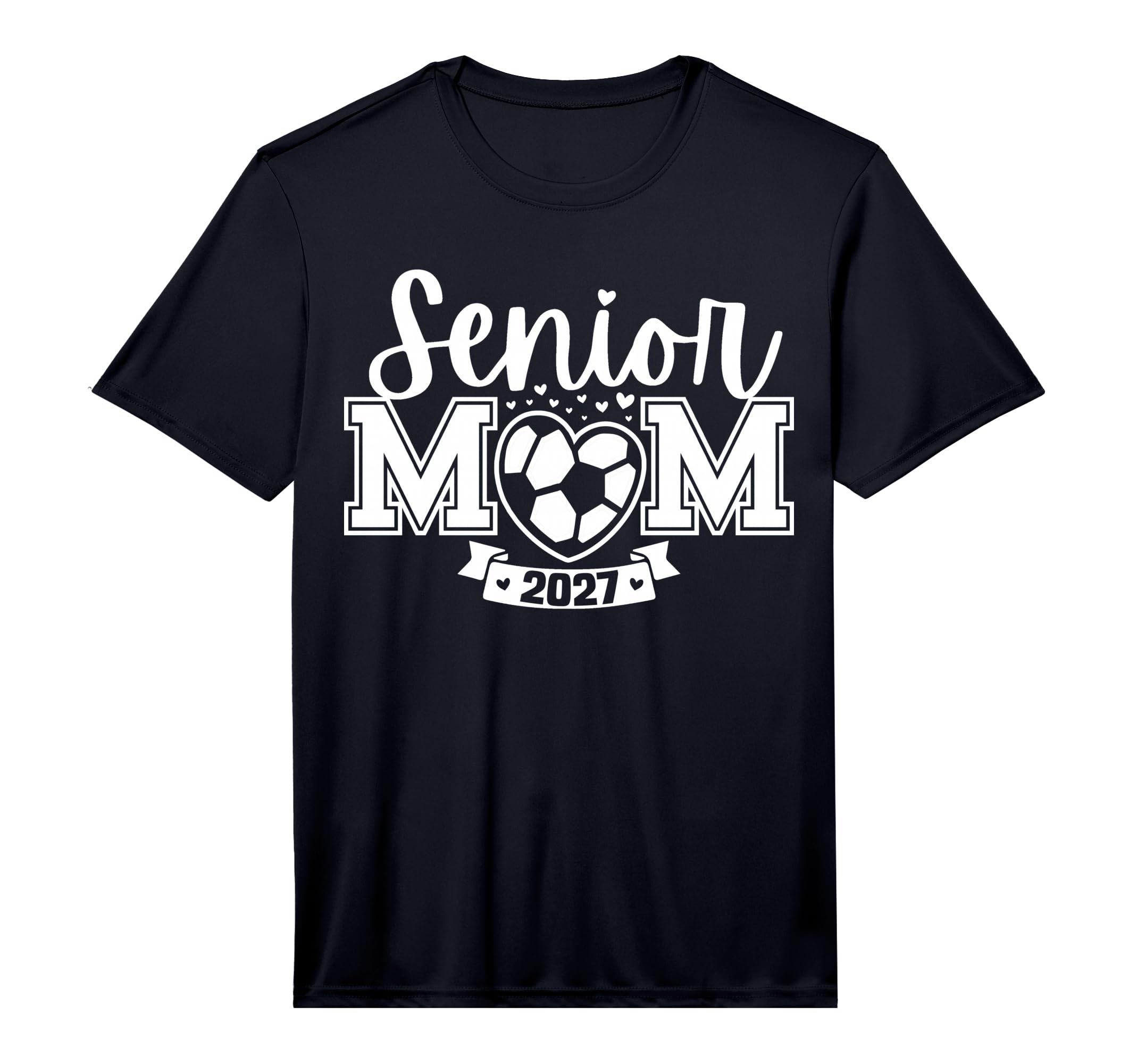 Mens Senior Soccer Mom Class 2027 T-Shirt - Minimalist Print for Adults - T-Shirt, Sweatshirt, Hoodie
