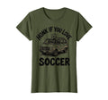 Honk If You Love Soccer Fun Soccer Mom T-Shirt - Novelty Apparel for Adults - T-Shirt, Sweatshirt, Hoodie