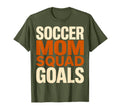 Soccer Mom Squad Goals T-Shirt - Minimalist Print Men Women - T-Shirt, Sweatshirt, Hoodie