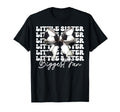 Little Sister Biggest Fan Soccer Sister T-Shirt - Streetwear Style Unisex - T-Shirt, Sweatshirt, Hoodie