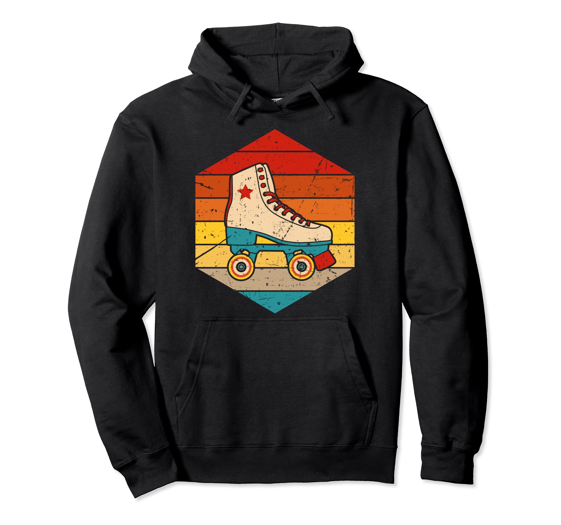 Roller Skate Roller Skater Skating Hoodie - Aesthetic Graphic Men Women - T-Shirt, Sweatshirt, Hoodie