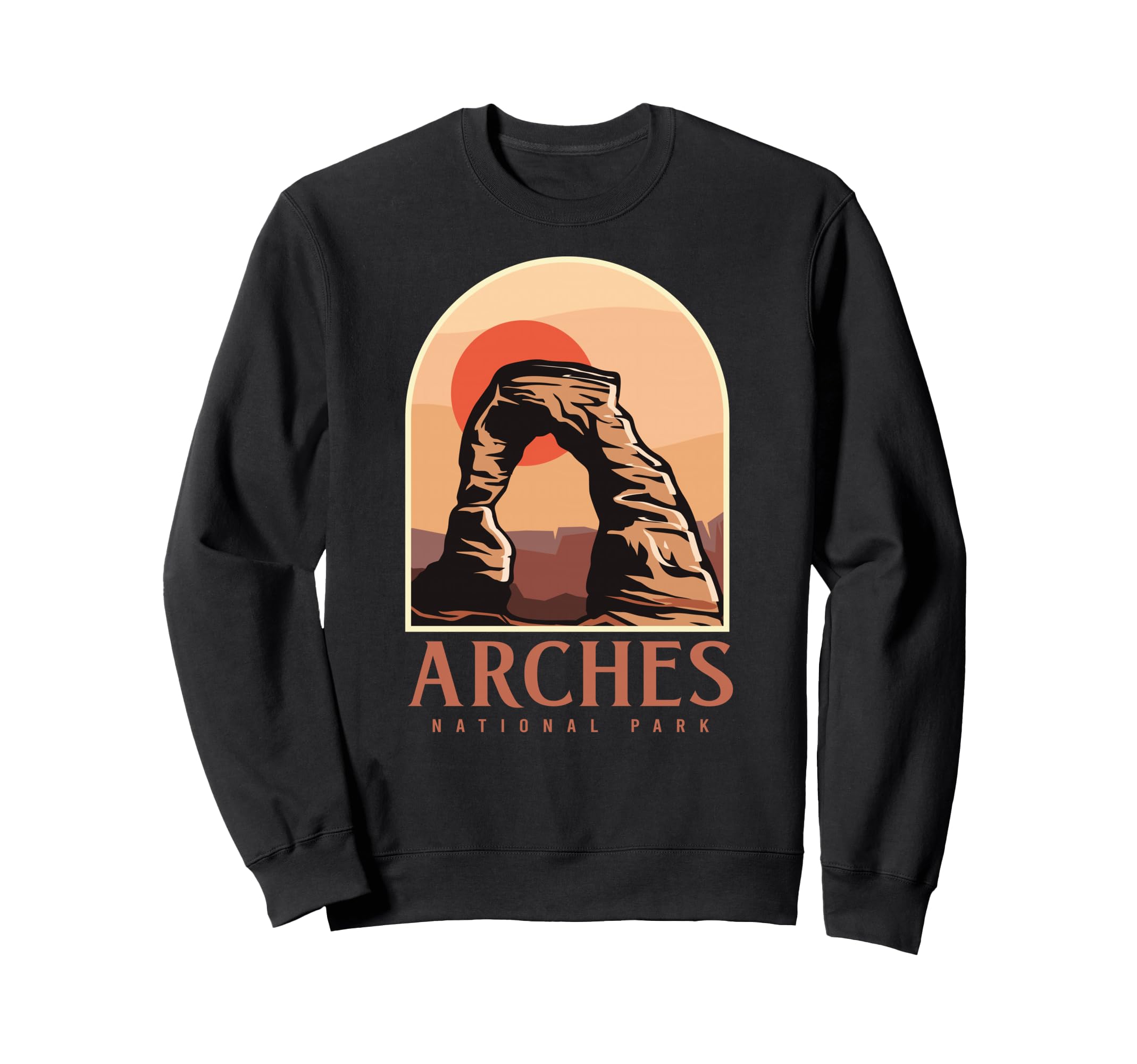Utah Hiking Camping Arches Sweatshirt - Casual Everyday Wear Men Women - T-Shirt, Sweatshirt, Hoodie